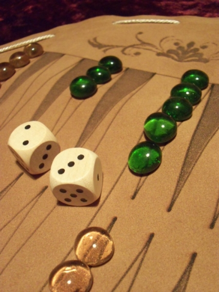 Backgammon detail